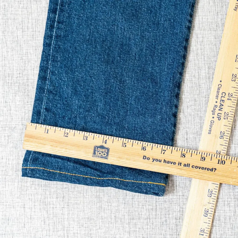 Imogene + Willie Charlie Slim denim Jean button fly blue wash 33